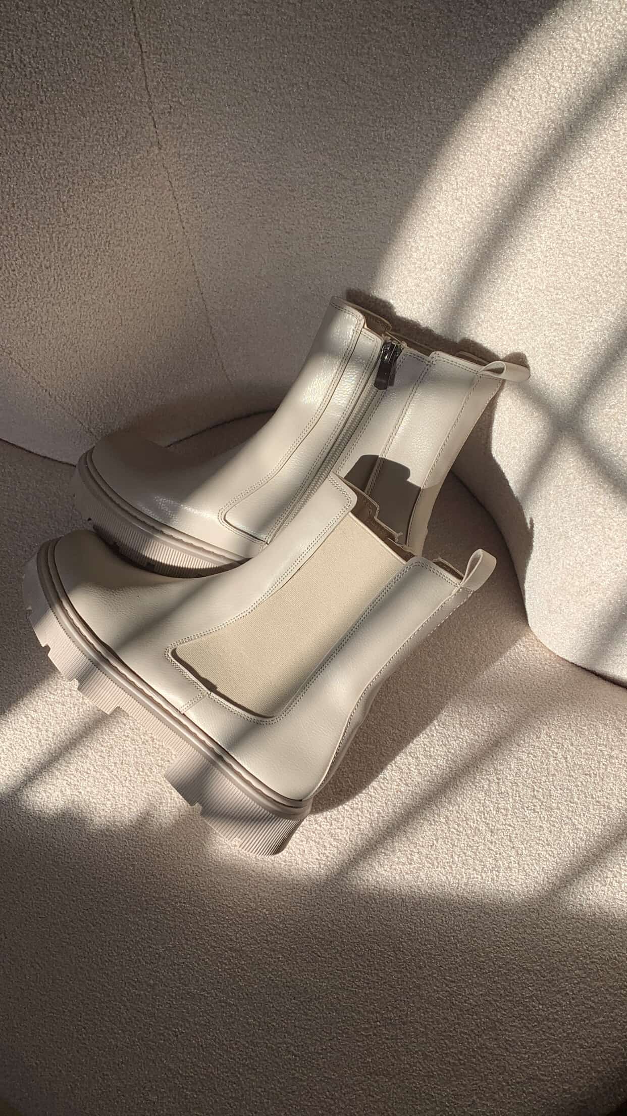 Boot Cavalier – Beige Clair ⭐️ Le plus tendance cet hiver