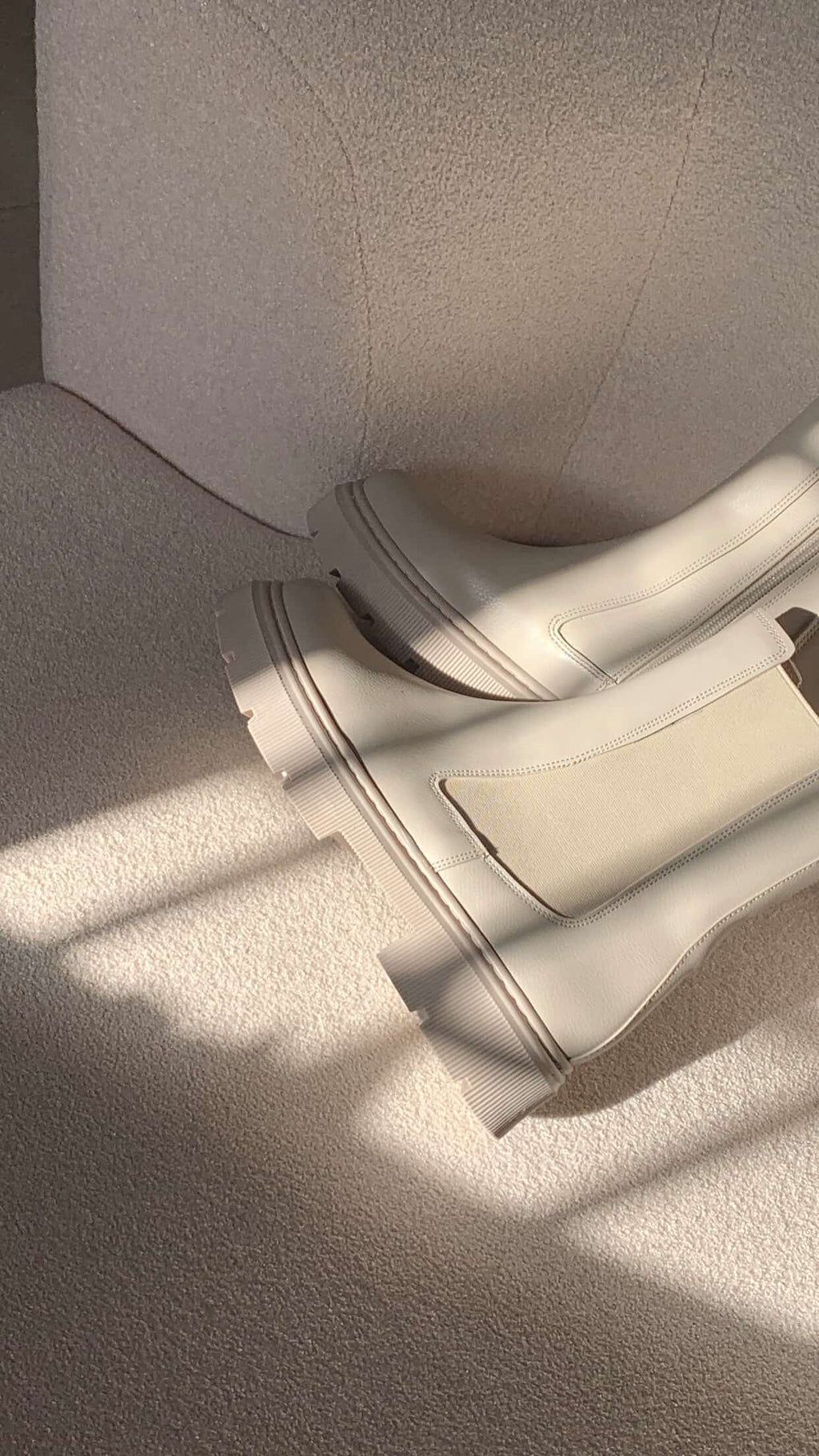 Boot Cavalier – Beige Clair ⭐️ Le plus tendance cet hiver