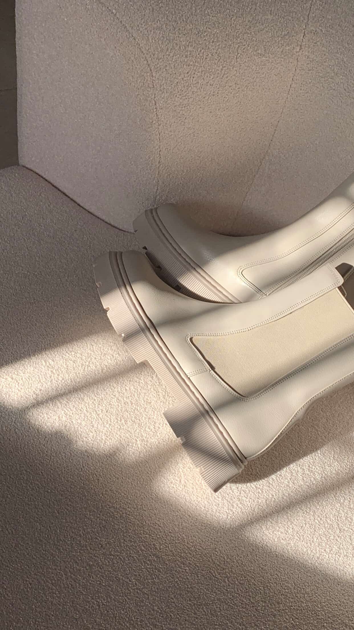 Boot Cavalier – Beige Clair ⭐️ Le plus tendance cet hiver