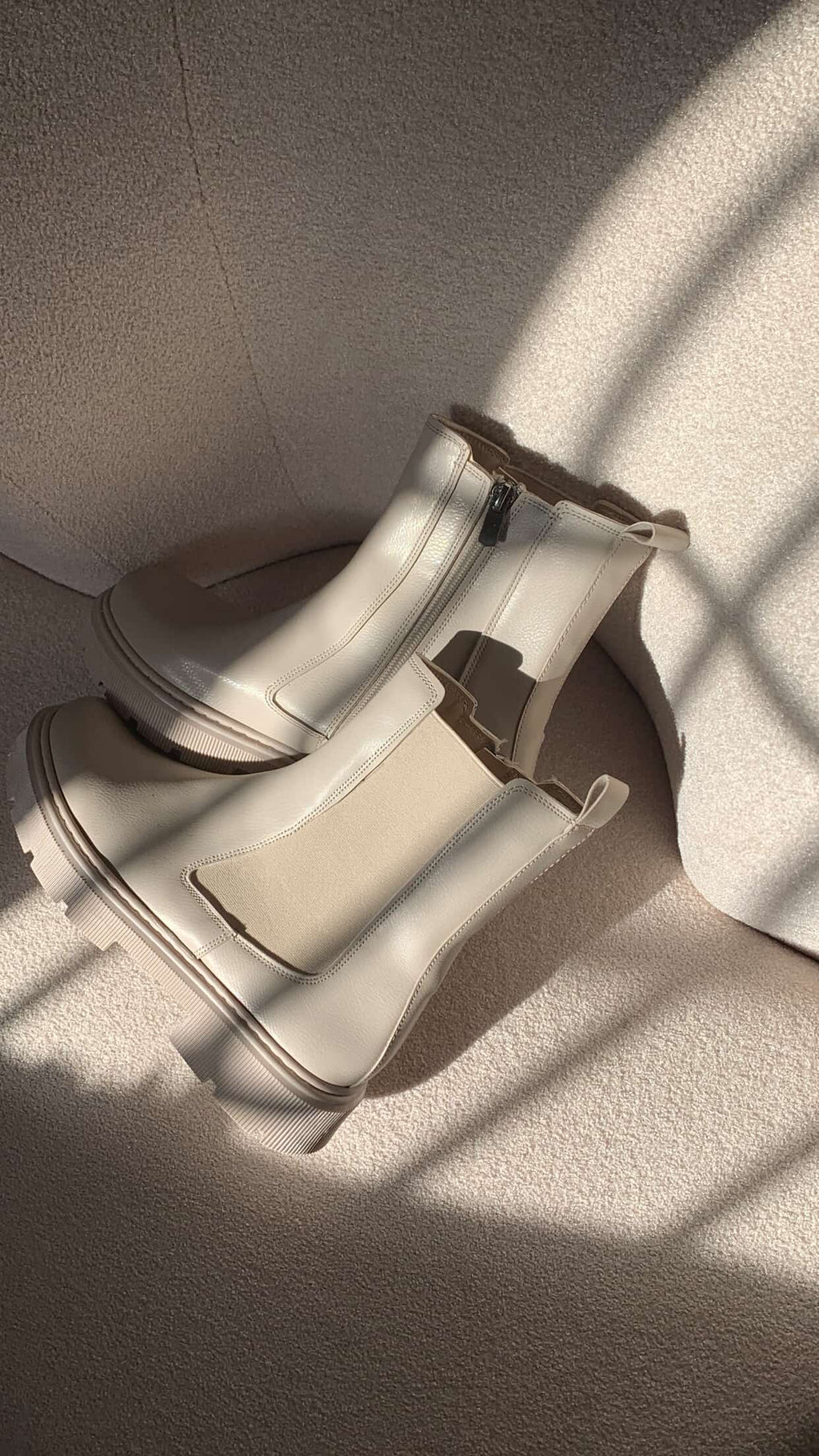 Boot Cavalier – Beige Clair ⭐️ Le plus tendance cet hiver