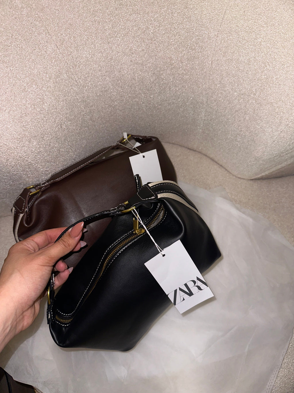 Sac Zara 3 ✨Cute 🥥🤎Unique🤍✨