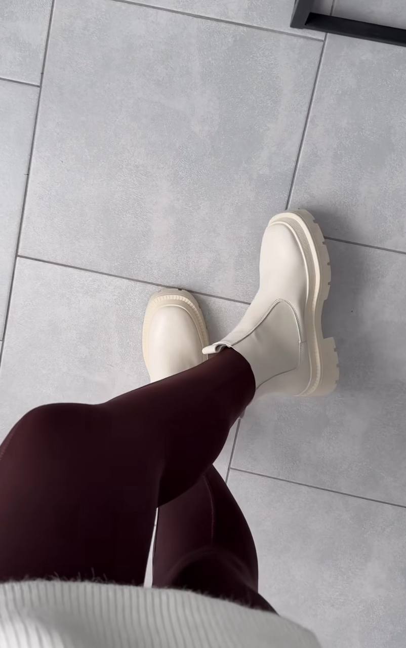 Boot Cavalier – Beige Clair ⭐️ Le plus tendance cet hiver